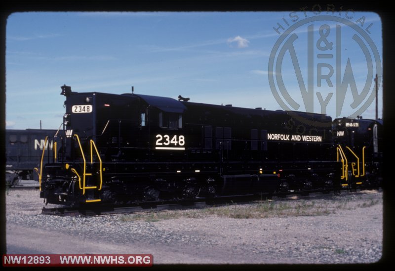 N&W EMD SD9 #2348 at Norfolk, VA