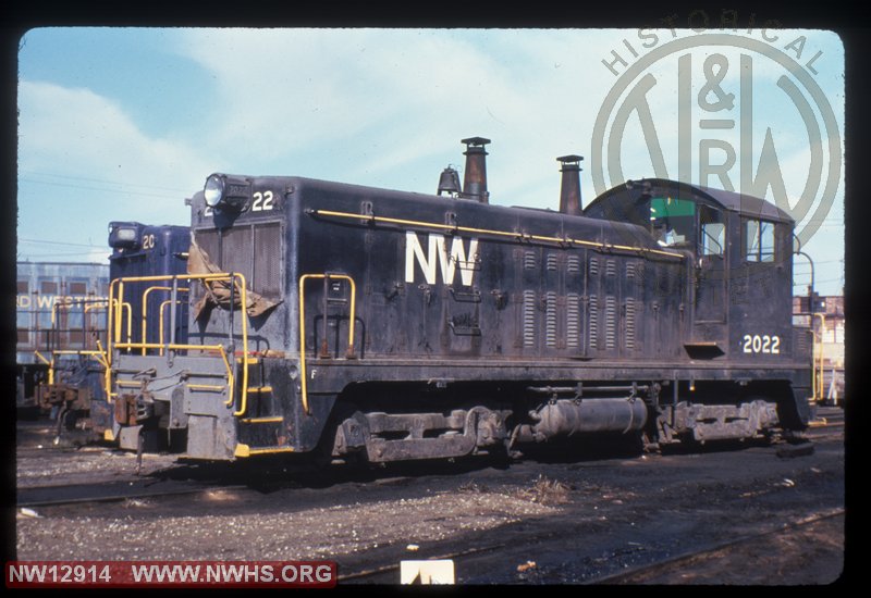 N&W EMD NW2 #2022