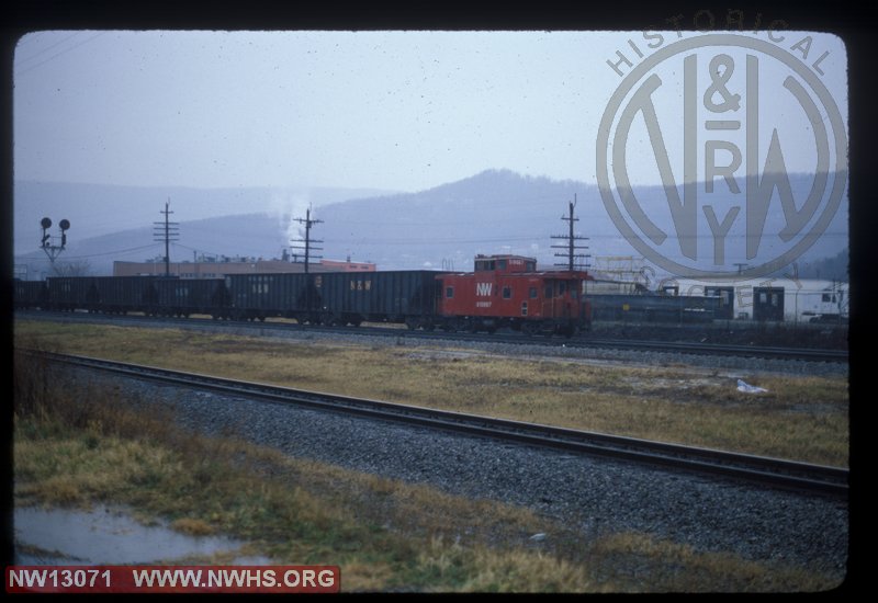 NW class C31P caboose #518667 at Mill Lane in Salem, VA