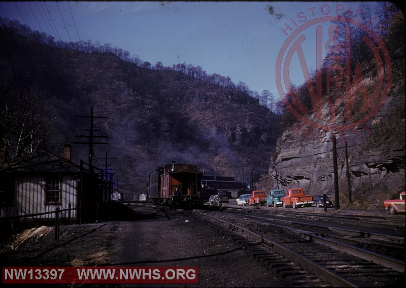 N&W view at Iaeger, WV