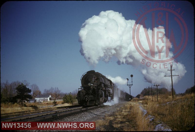 N&W Y6b 2174 at Green Bay, VA on extra westbound MP 5.5