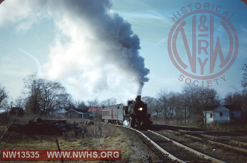 N&W Class M 375 at Blacksburg