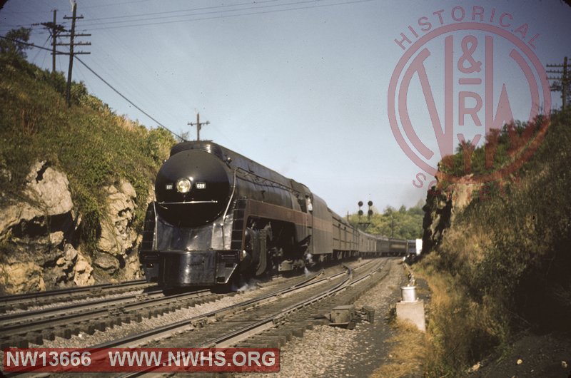 N&W J 609 with #9 ath Christiansburg, VA