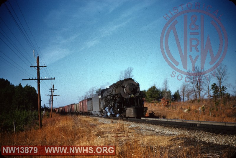 N&W A 1238 with #78 at M.P. B1