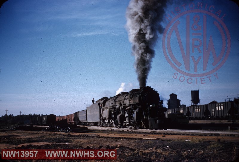 N&W A 1223 eastbound at Crewe, VA