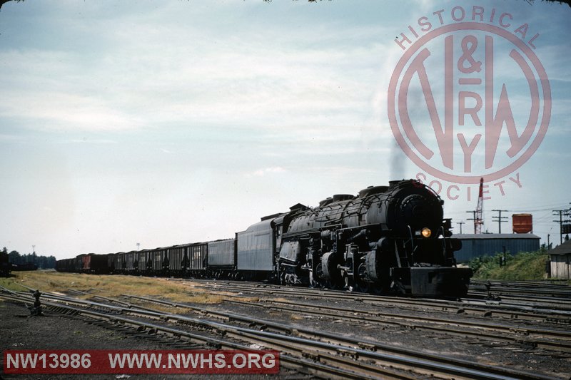 N&W A 1212 eastbound at Crewe, VA