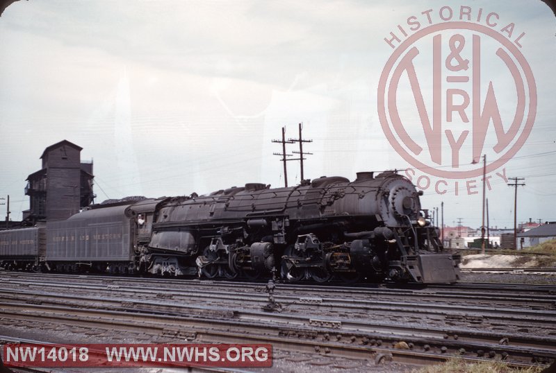 N&W A 1223 at Crewe, VA