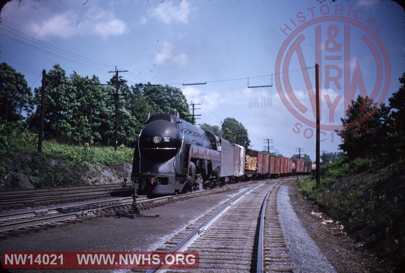 N&W K2 125 with #67 at Crewe, VA