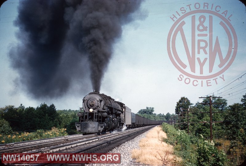 N&W A 1210 eastbound at Crewe, Va