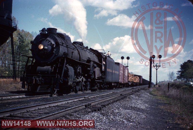 N&W K1 108 at Disputanta, Va