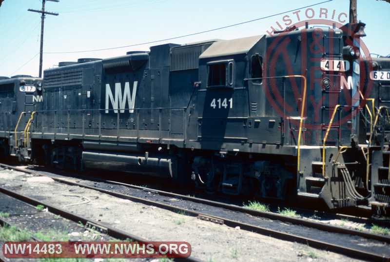 NW GP38AC 4141 at Lynchburg, VA