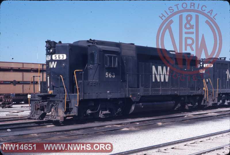 NW GP30 #563 at St. Louis MO