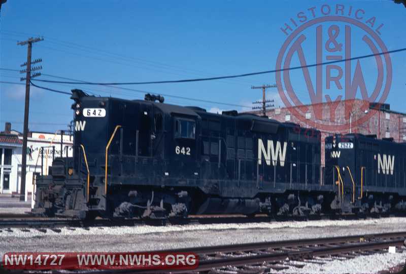 NW GP9 642 at Moberly MO