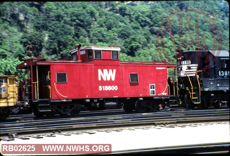 N&W Class C31P Caboose #518600 at Portsmouth, OH