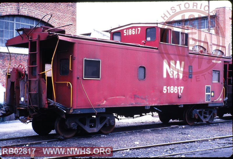 N&W Class C31P Caboose #518617 at Princeton, WV