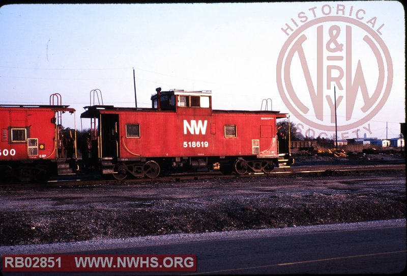 N&W Class C31P Caboose #518619 at Norfolk, VA