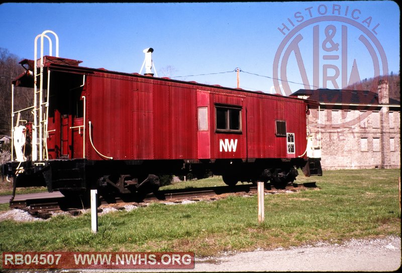 N&W Class C6P Caboose #557519 at Berwind, WV