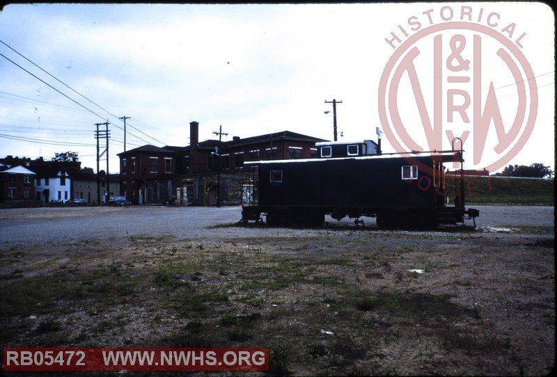 N&W Class C8 Caboose #557732 at Chillicothe, OH