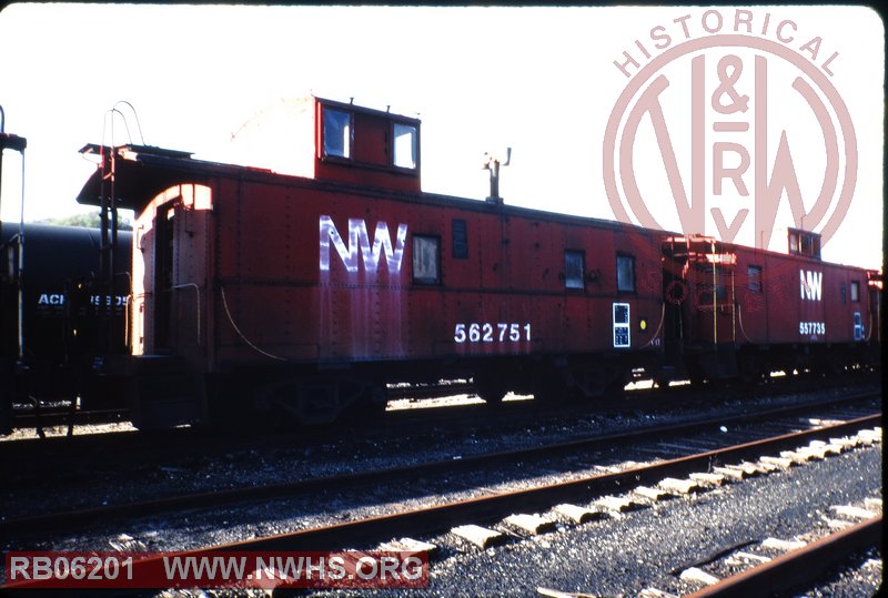 N&W Class C17 Caboose #562751 at Portsmouth, OH