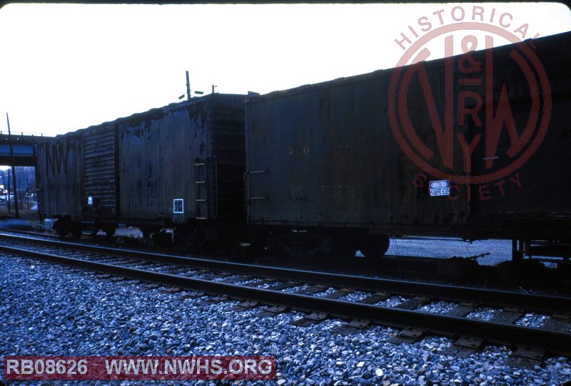 N&W Class B-101 Box, Tool-material #515153 at Richlands, VA