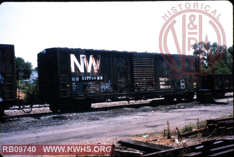 N&W Box, Material #517710 at Bonsack, VA