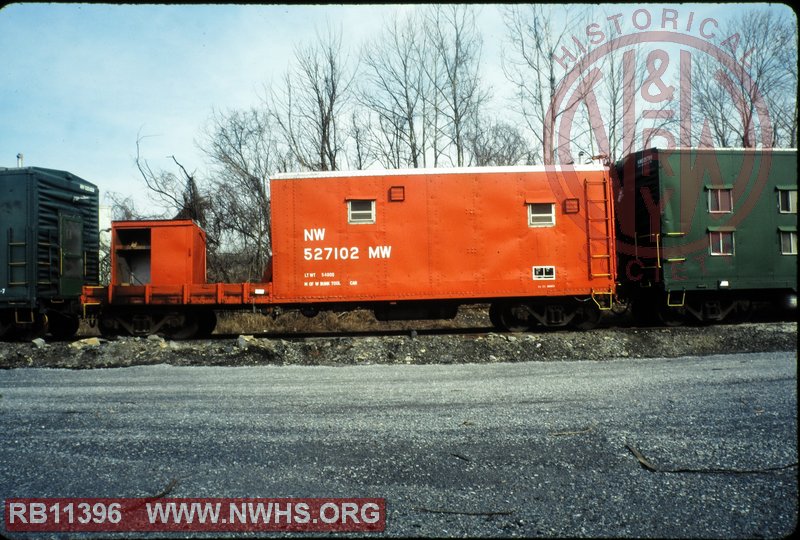 N&W Class BPa Box, Tool-bunk #527102 at Roanoke, VA