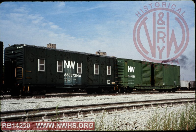 N&W Class B7a Box, Diner #558573 at Bellevue, OH