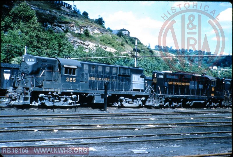 N&W ALCO RS-11 #325 at Williamson, WV