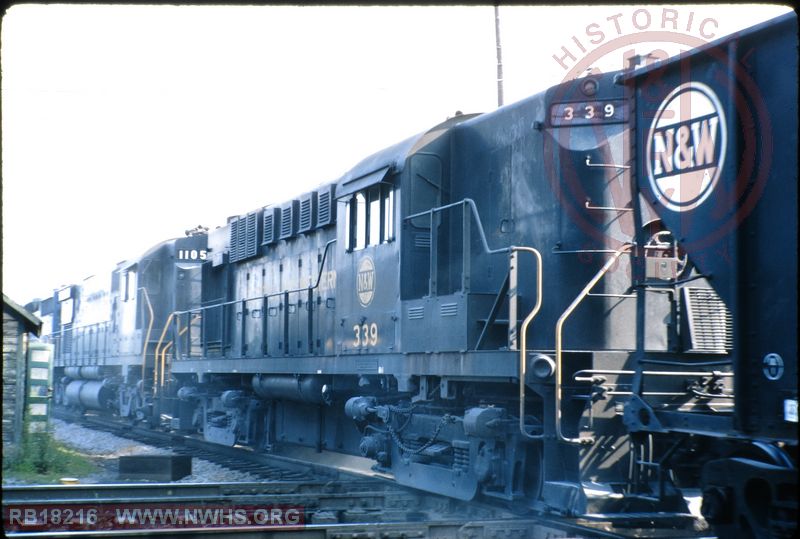 N&W ALCO RS-11 #339 at Marion, IN