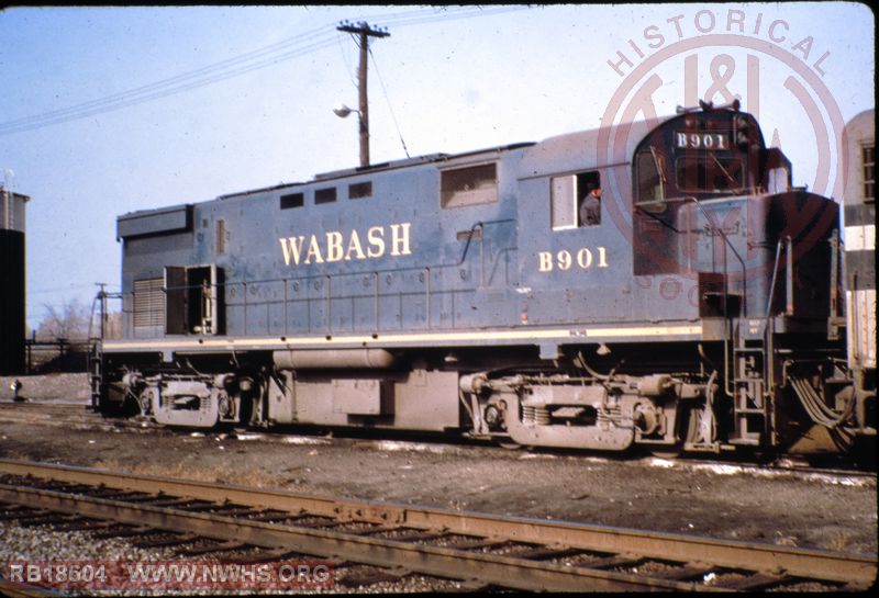 Wabash ALCO C-424 #B901 at Detroit, MI