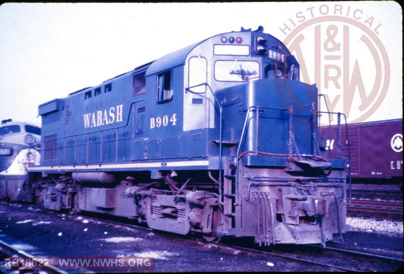 Wabash ALCO C-424 #B904 at Decatur, IL