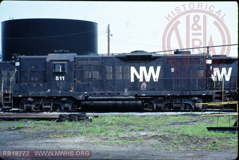 N&W EMD GP9 #511 at Norfolk, VA