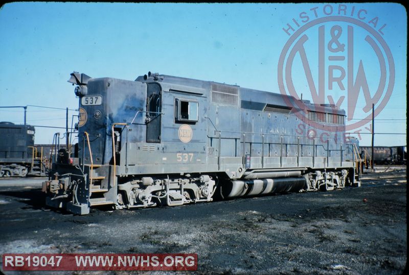 N&W EMD GP30 #537 at Norfolk, VA