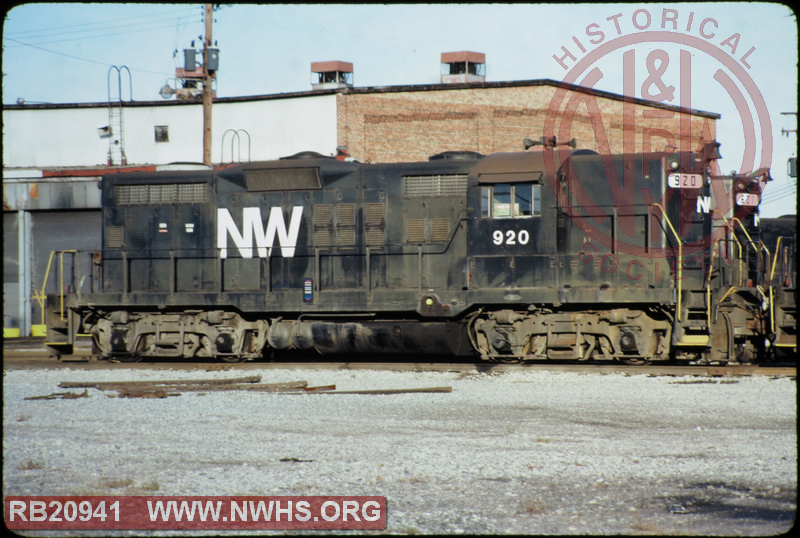 N&W EMD GP18 #920 at Norfolk, VA