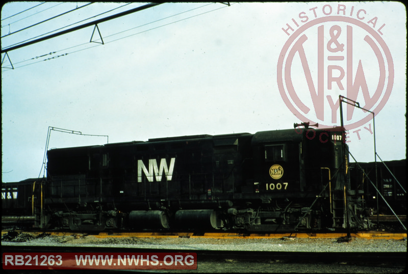 N&W ALCO C-425 #1007 at Norfolk, VA