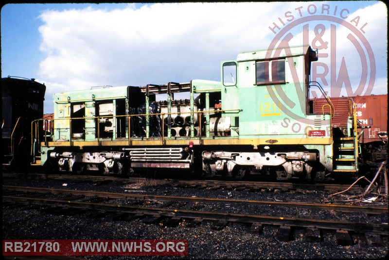 N&W EMD SW1200 #1211 at Roanoke, VA