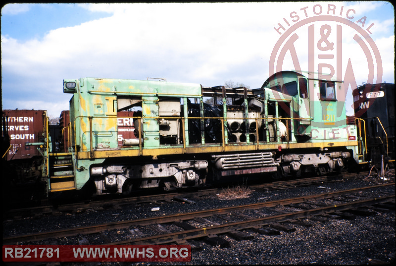 N&W EMD SW1200 #1211 at Roanoke, VA