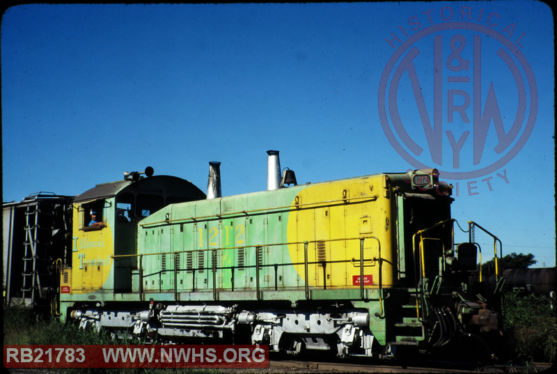 N&W EMD SW1200 #1212 at Madison, IL