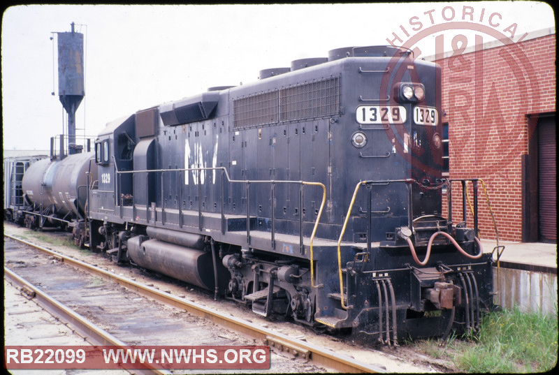 N&W EMD GP40 #1329 at Hopewell, VA