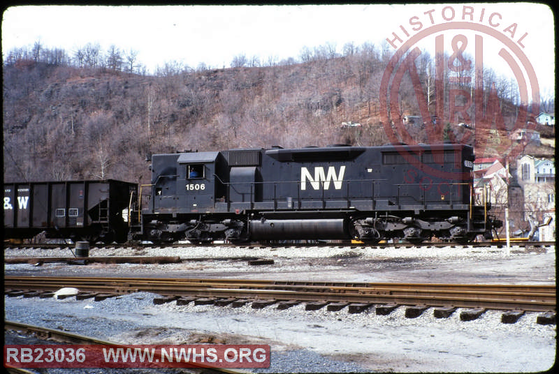 N&W EMD SD35 #1506 at Gulf Jct., WV