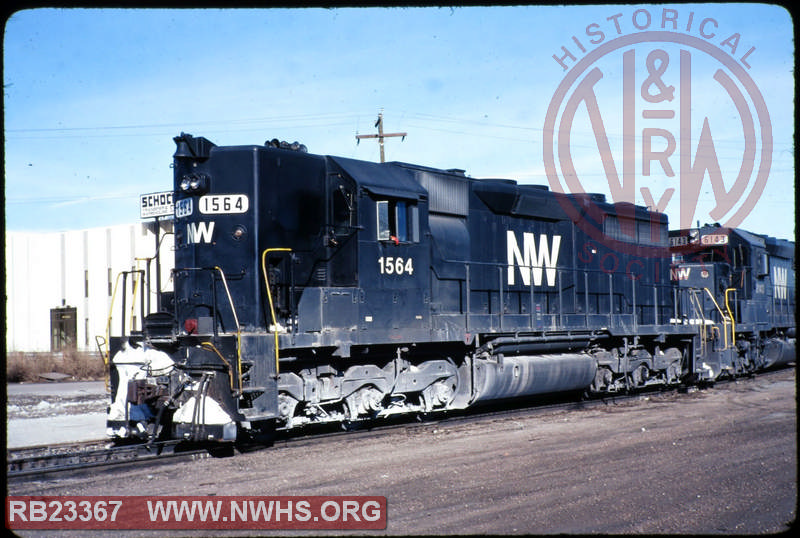 N&W EMD SD35 #1564 at Denver, CO