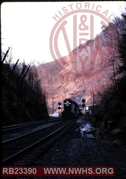 N&W EMD SD35 #1567 at Hemphill, WV