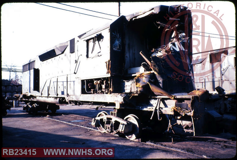 N&W EMD SD35 #1571 at Roanoke Shops, VA