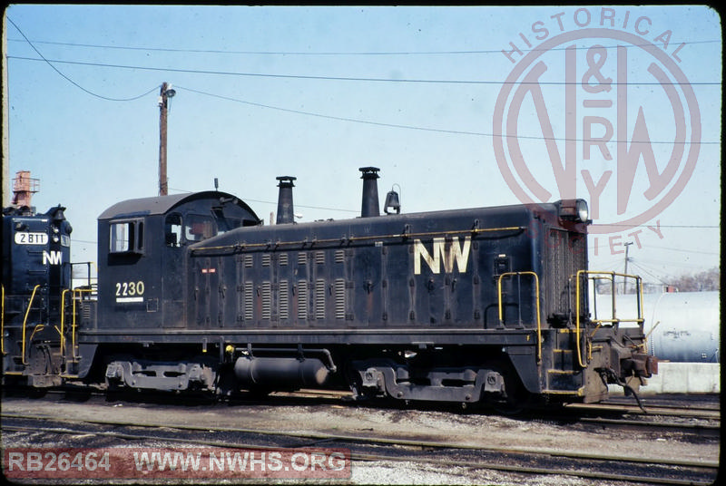 N&W EMD SW7 #2230 at Detroit, MI