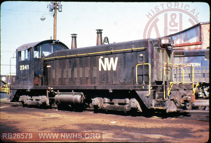 N&W EMD SW9 #2241 at Norfolk, VA