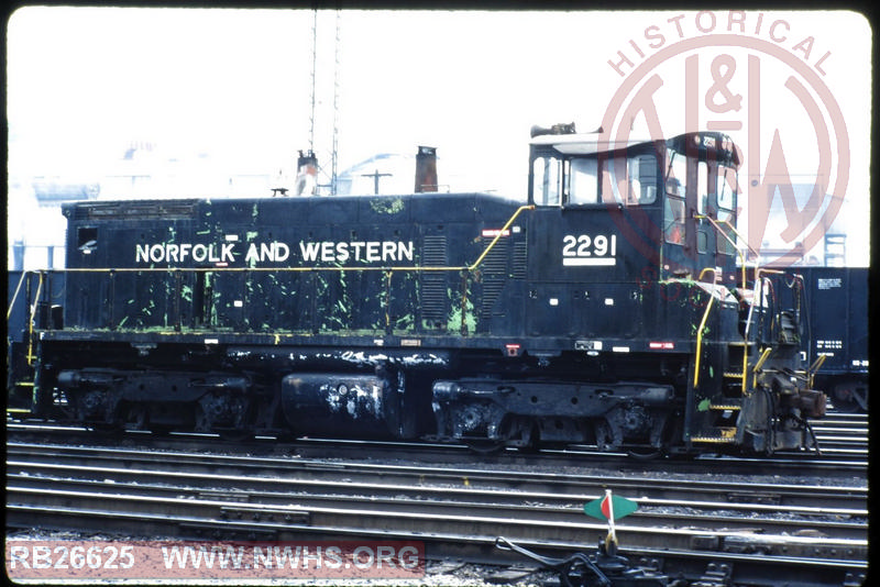 N&W EMD SW1500 #2291 at Roanoke, VA