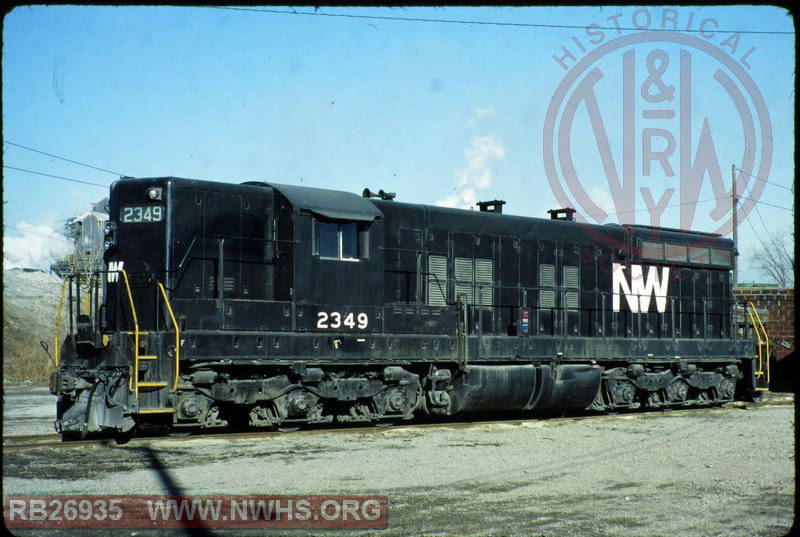 N&W EMD SD9 #2349 at Mingo Junction, OH