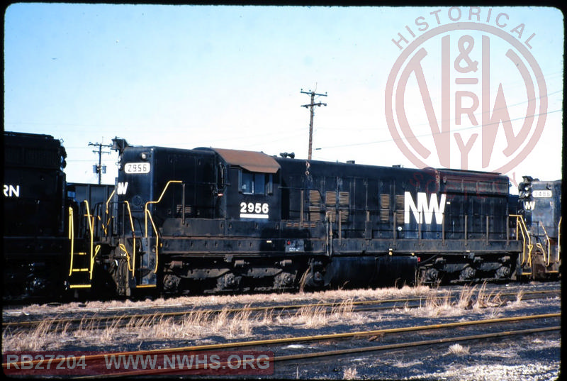 N&W EMD SD9 #2956 at Norfolk, VA