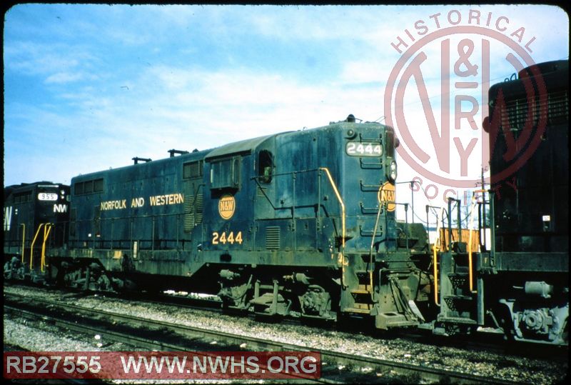 N&W EMD GP7 #2444 at Norfolk, VA