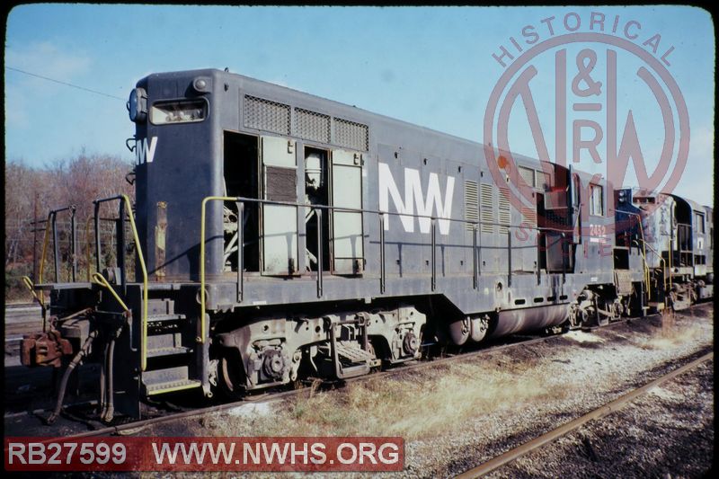 N&W EMD GP9 #2452 at Roanoke, VA